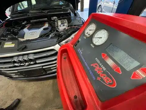 Audi Cooling System Repair Process at German Car Depot in Hollywood, FL