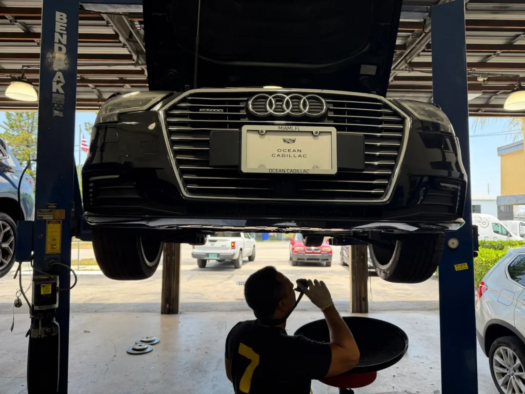 German Car Depot Audi Pre-Purchase Inspection in Hollywood, FL