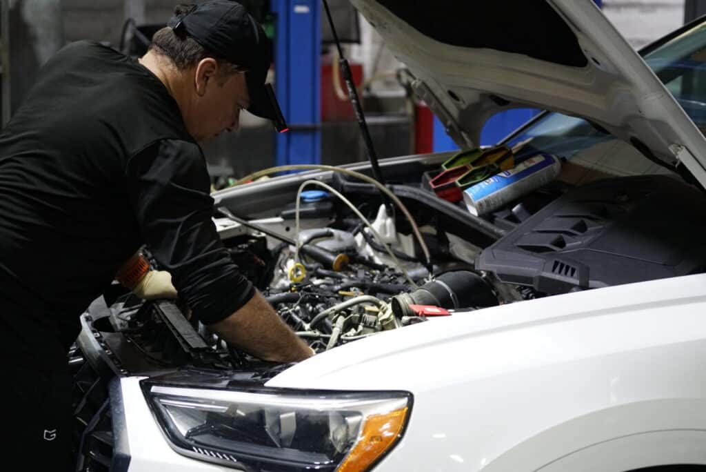 Cooling System Diagnostic Process at German Car Depot