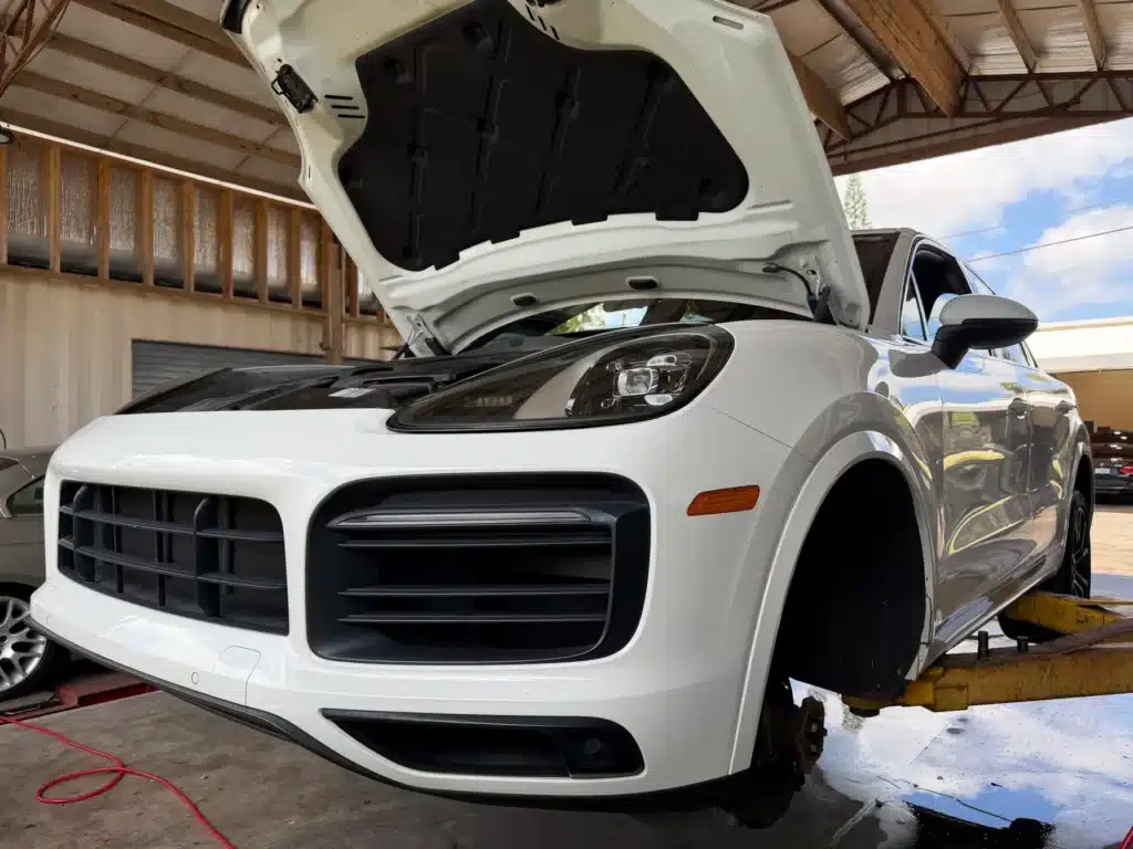 Porsche Engine Diagnostic Process at German Car Depot