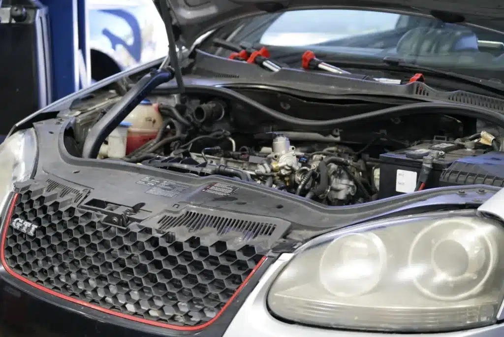 Volkswagen Engine Diagnostic Process at German Car Depot