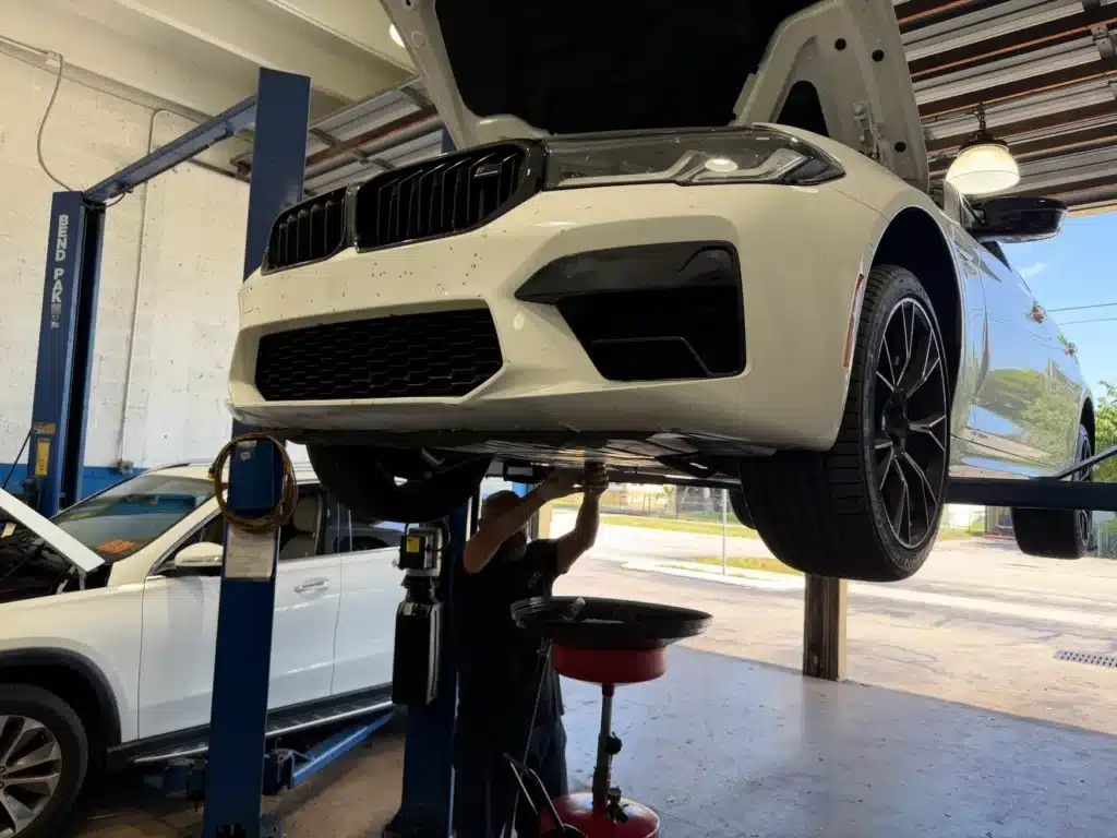 BMW Leaking Oil in Hollywood, FL