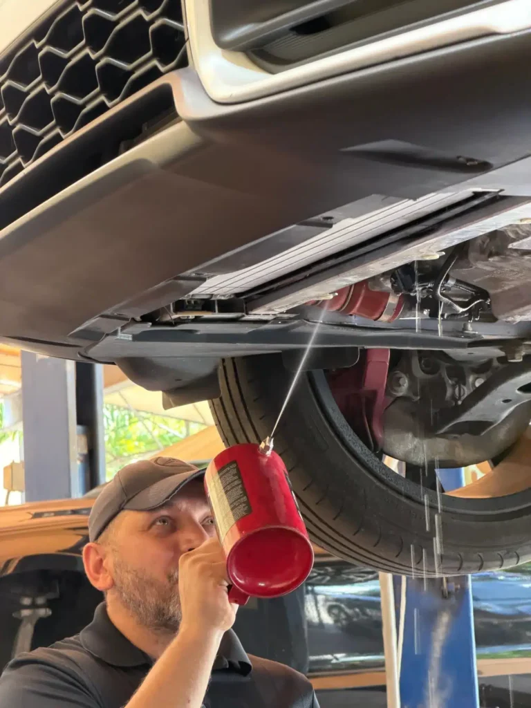Mini Oil Leak Diagnostic Process at German Car Depot